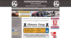 Desktop Screenshot of goedkoopverhuur.nl